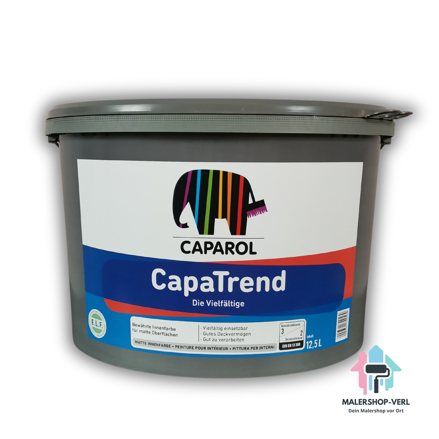 Caparol Capatrend - Innenwandfarbe - 12,5 Liter - Weiß