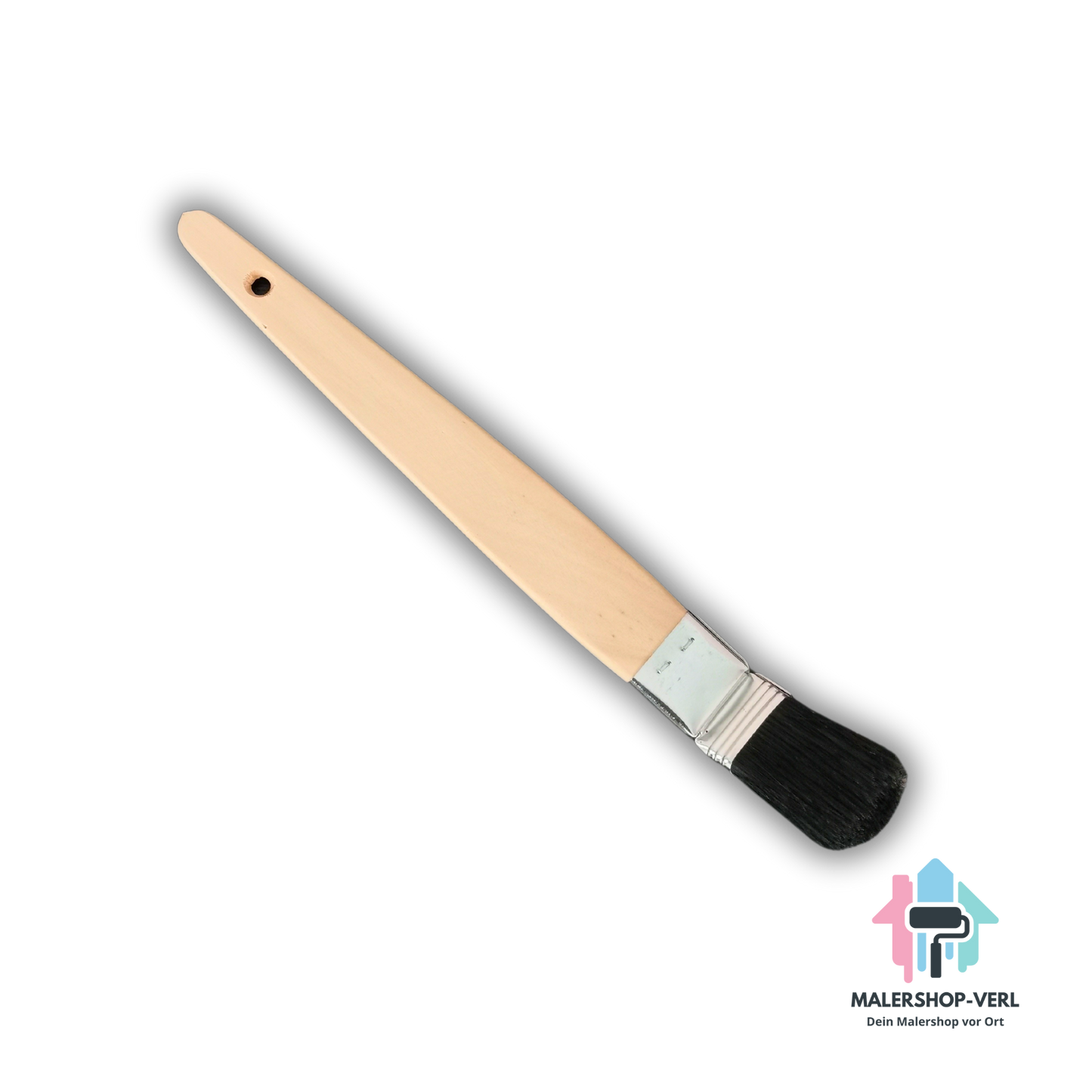 Plattpinsel - gebogen - 35mm Breite -